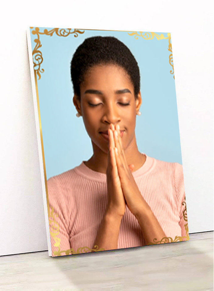 model de produit pour les agrandissements photos sur bois