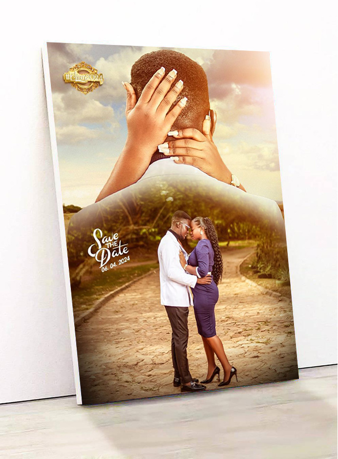 model de produit pour les agrandissements photos sur bois