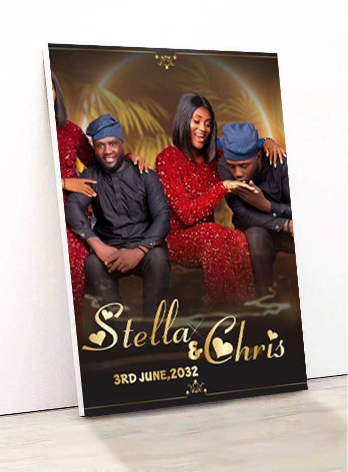 model de produit pour les agrandissements photos sur bois