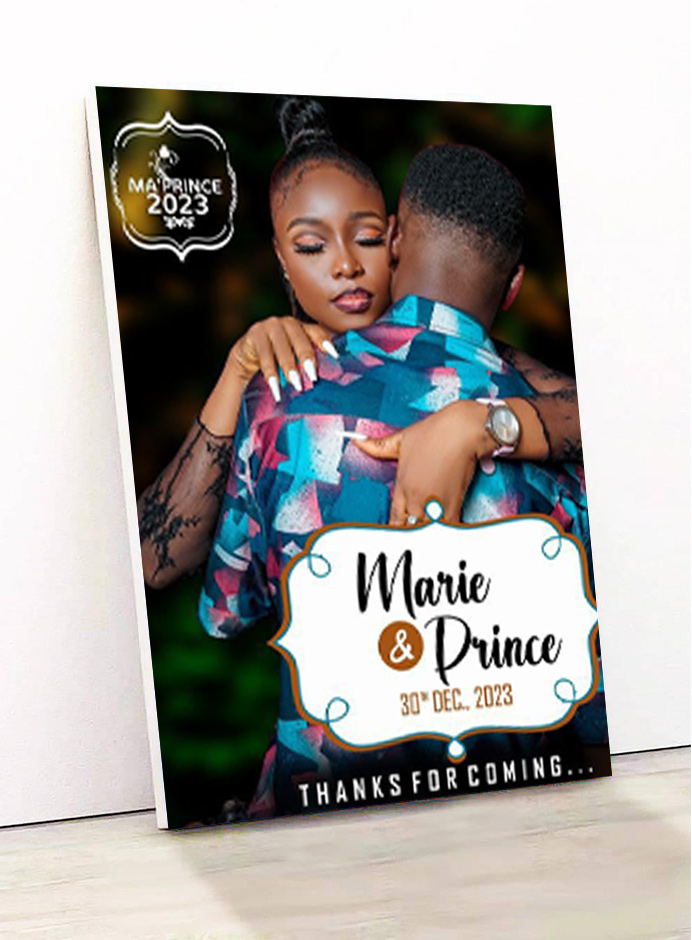 model de produit pour les agrandissements photos sur bois