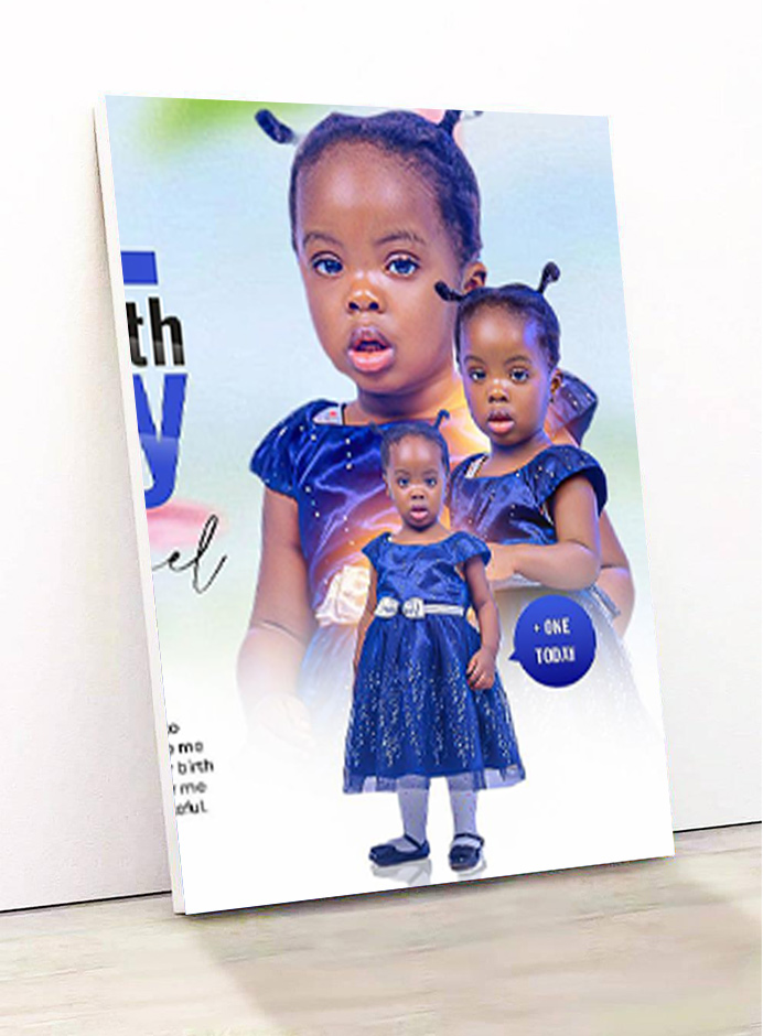 model de produit pour les agrandissements photos sur bois