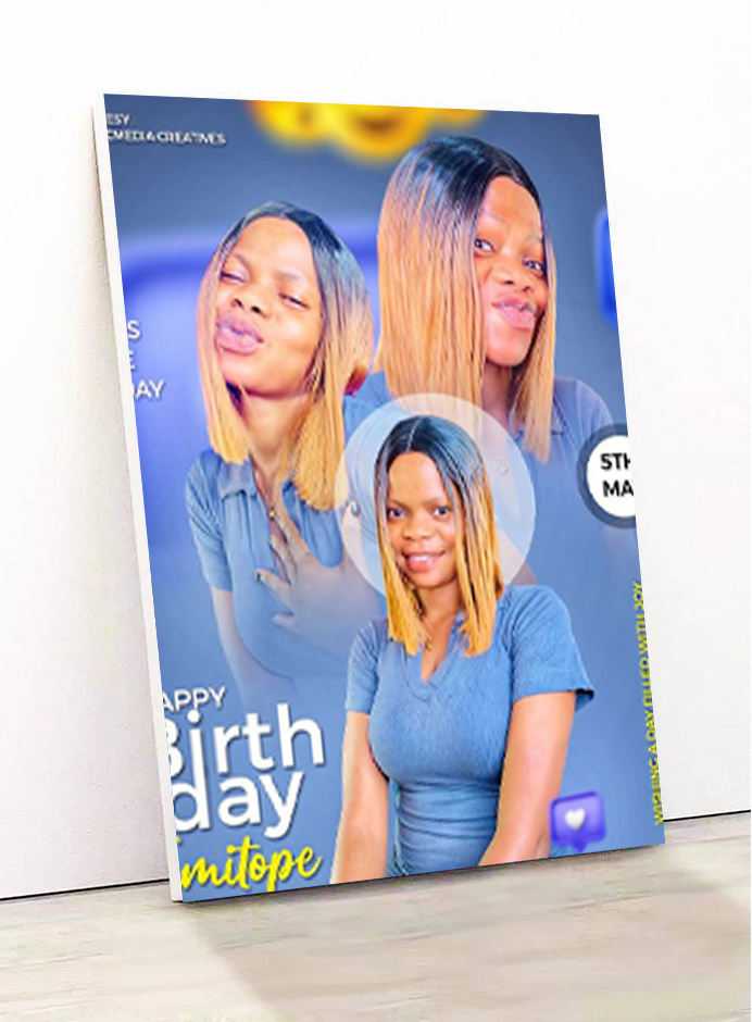 model de produit pour les agrandissements photos sur bois