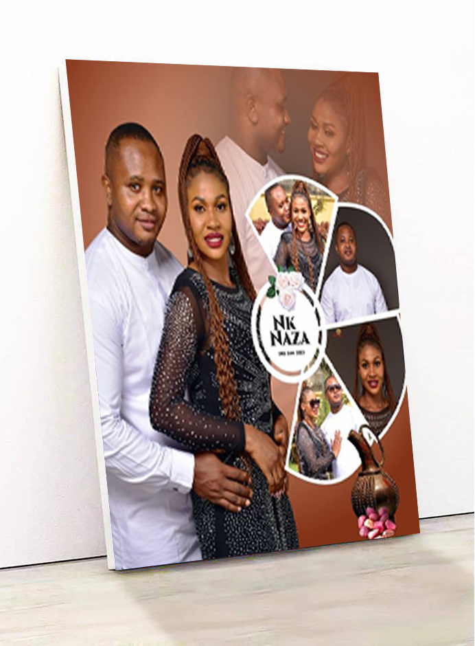 model de produit pour les agrandissements photos sur bois