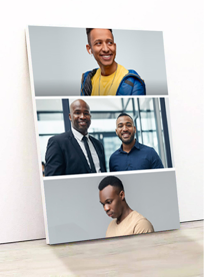 model de produit pour les agrandissements photos sur bois