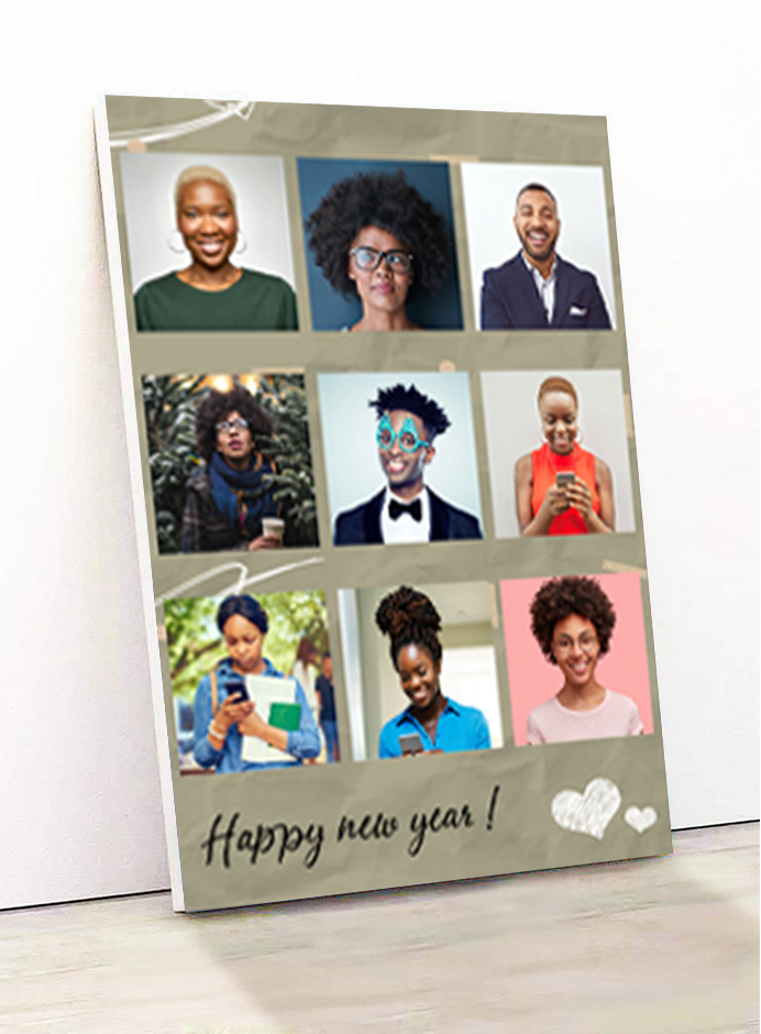 model de produit pour les agrandissements photos sur bois