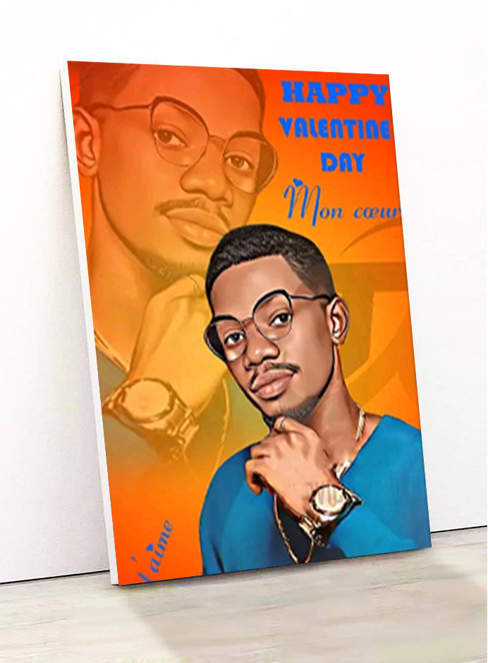 model de produit pour les agrandissements photos sur bois