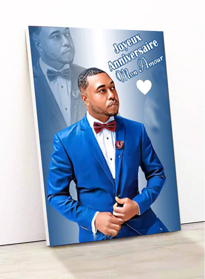 model de produit pour les agrandissements photos sur bois