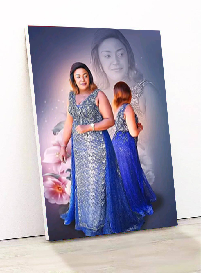 model de produit pour les agrandissements photos sur bois