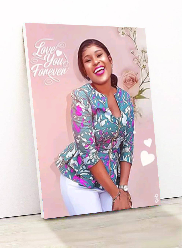 model de produit pour les agrandissements photos sur bois