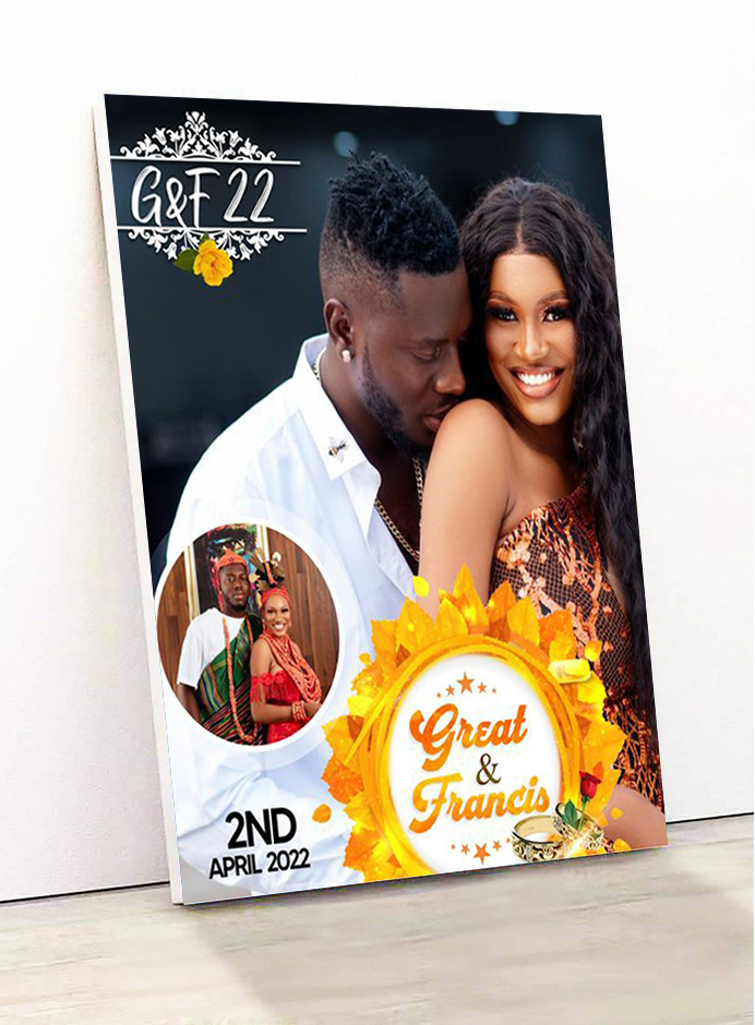 model de produit pour les agrandissements photos sur bois