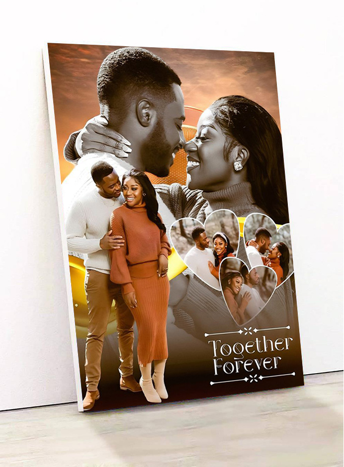 model de produit pour les agrandissements photos sur bois