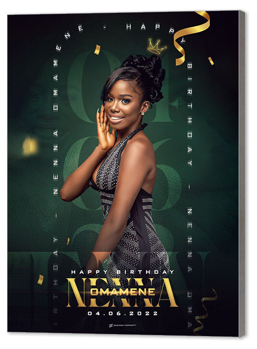 model de produit pour les agrandissements photos sur bois