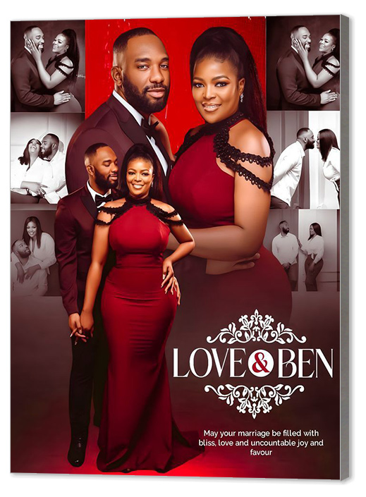 model de produit pour les agrandissements photos sur bois