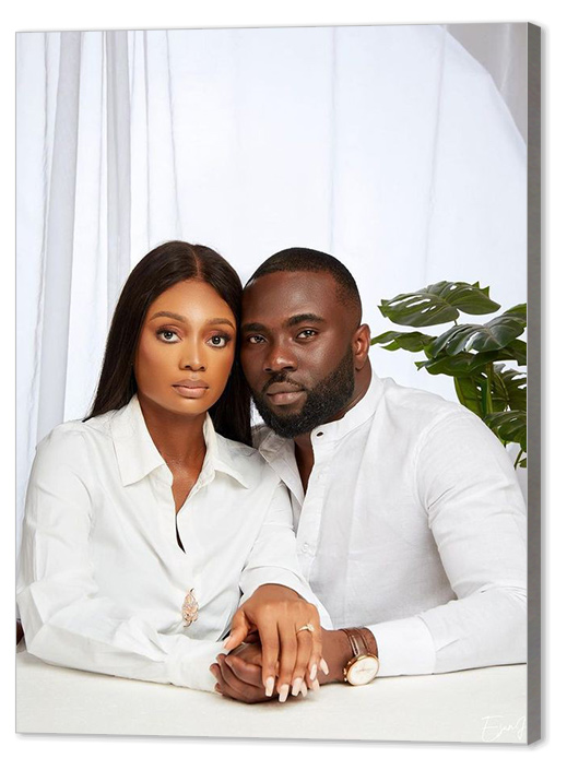 model de produit pour les agrandissements photos sur bois