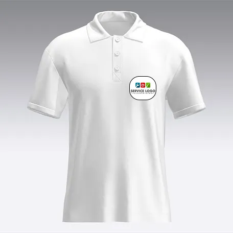 image de modele de polo personnalisé