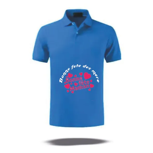 image de modele de polo personnalisé