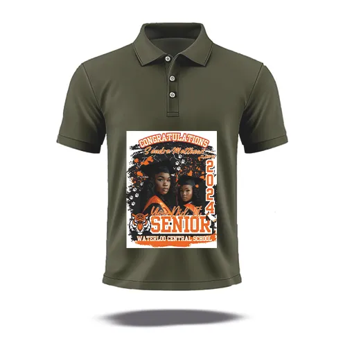 image de modele de polo personnalisé