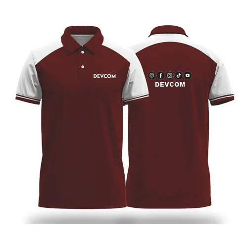 image de modele de polo personnalisé