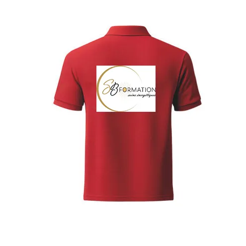 image de modele de polo personnalisé