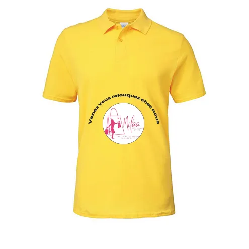 image de modele de polo personnalisé