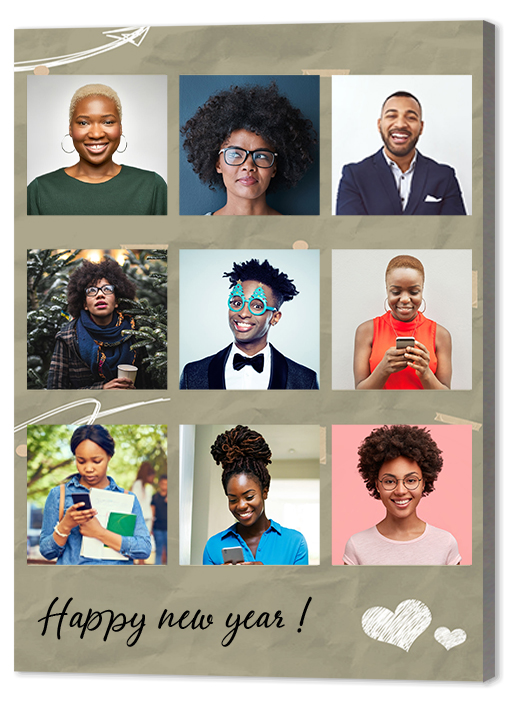 model de produit pour les agrandissements photos sur bois