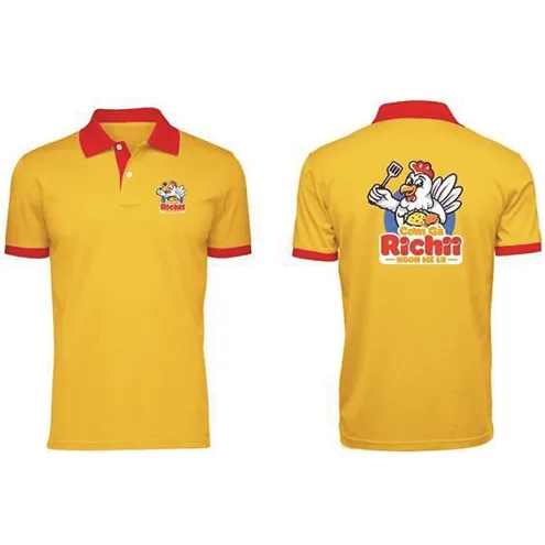 image de modele de polo personnalisé