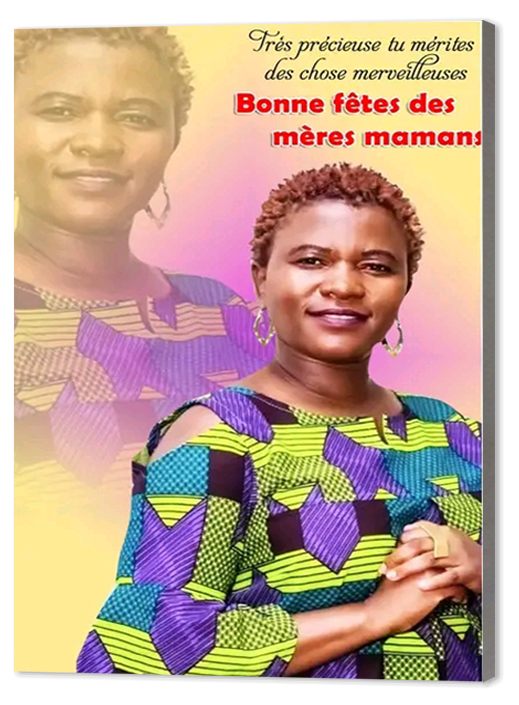 model de produit pour les agrandissements photos sur bois