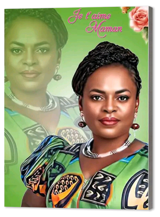 model de produit pour les agrandissements photos sur bois