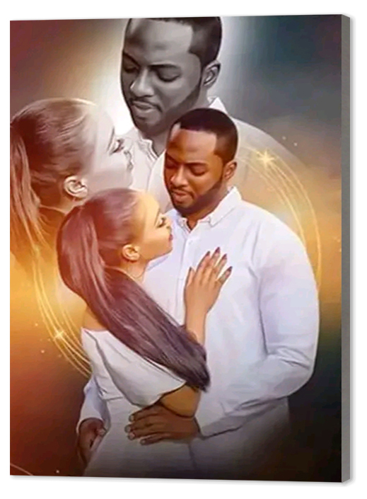 model de produit pour les agrandissements photos sur bois