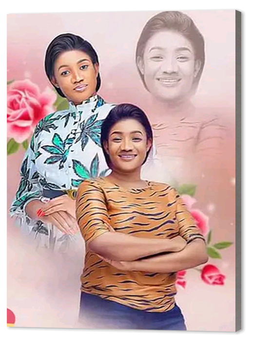 model de produit pour les agrandissements photos sur bois