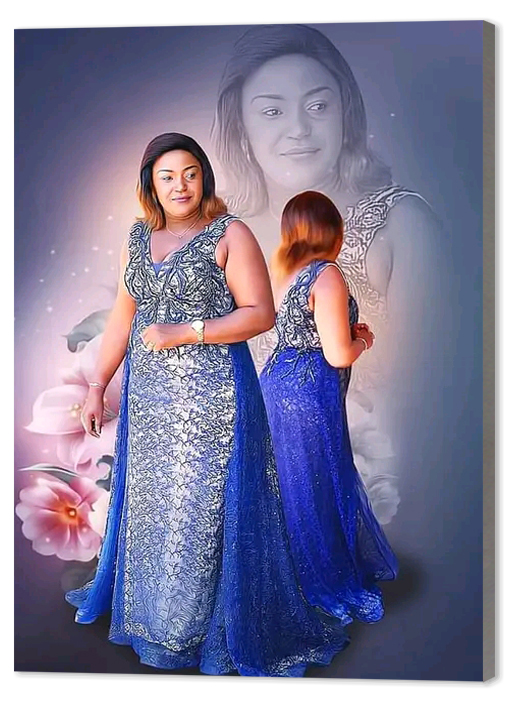 model de produit pour les agrandissements photos sur bois