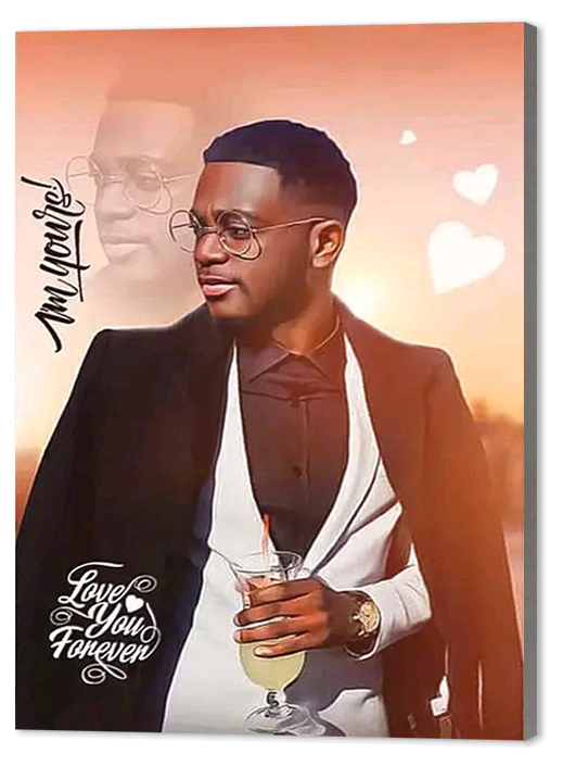 model de produit pour les agrandissements photos sur bois